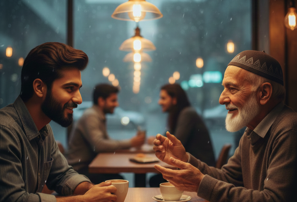 নীল আলো আর একটি ধূসর বিকেলের গল্প