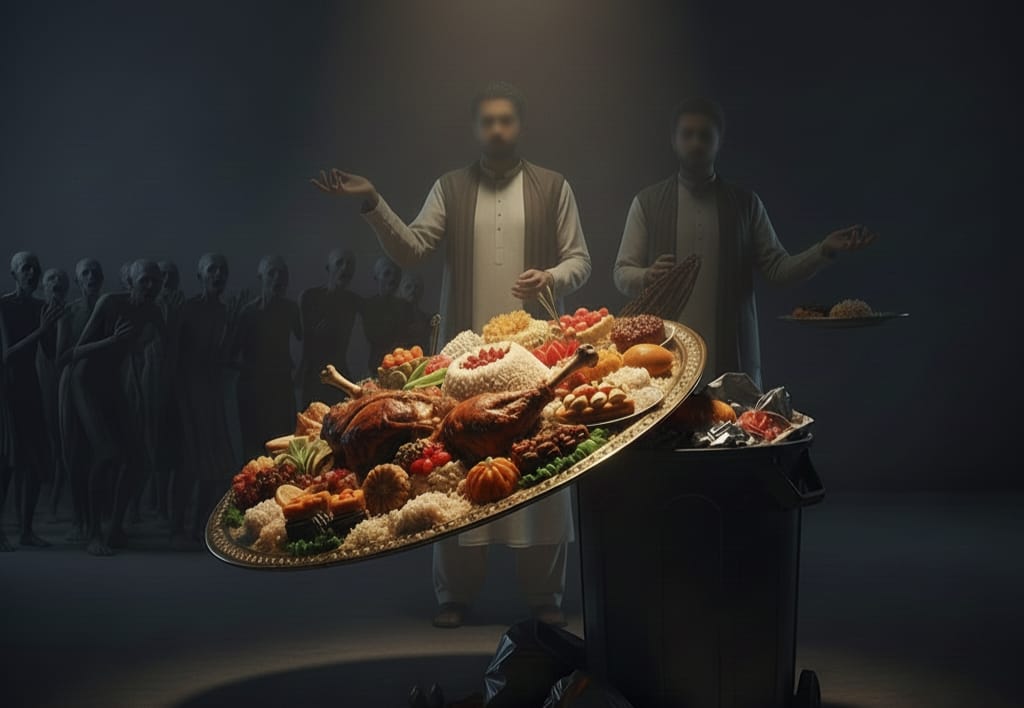বিলাসিতার অন্তরালে মহাপাপঃ খাদ্য অপচয় রোধে ইসলামের নির্দেশনা
