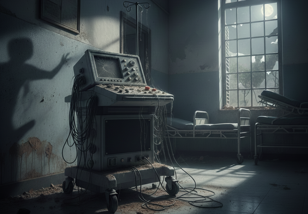 সরকারী হাসপাতালের অসুস্থ যন্ত্রের আর্তনাদ