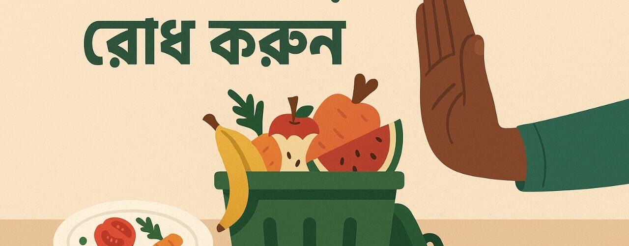 খাদ্য অপচয় দুর করুন